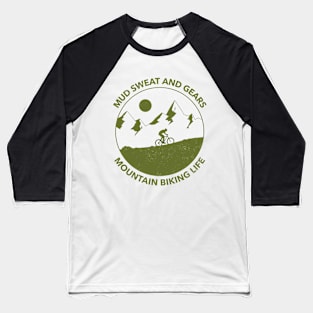 Mud Sweat and Gears MTB Baseball T-Shirt